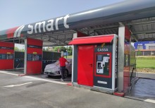 mașină de plată pentru spălătorie auto